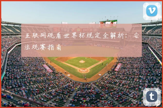 互联网观看世界杯规定全解析:合法观赛指南
